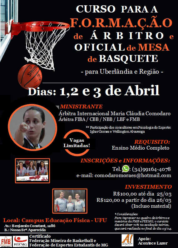 curso oficial basquete