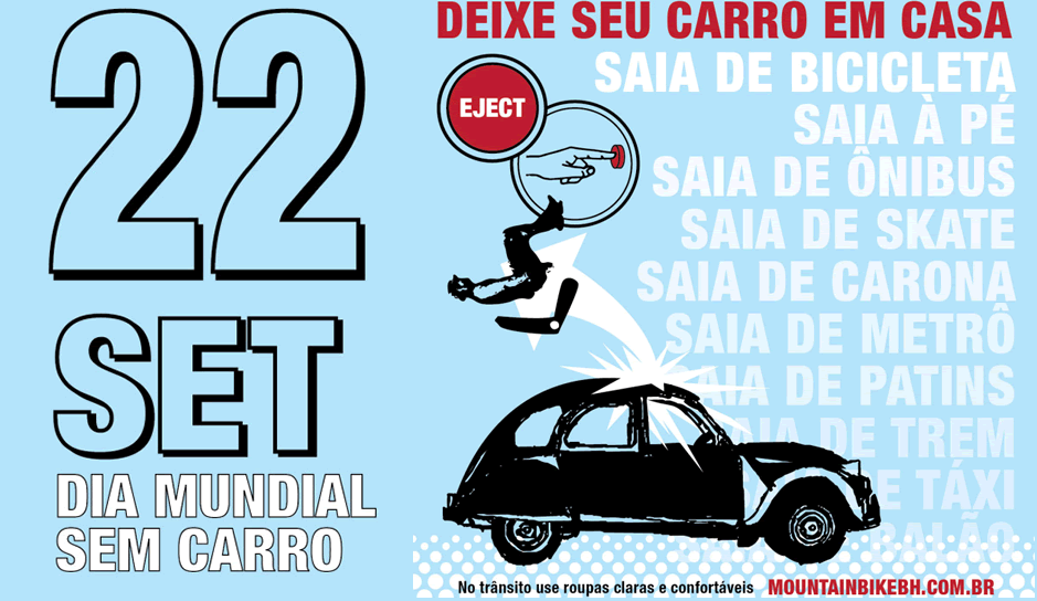 DIA MUNDIAL SEM CARRO!