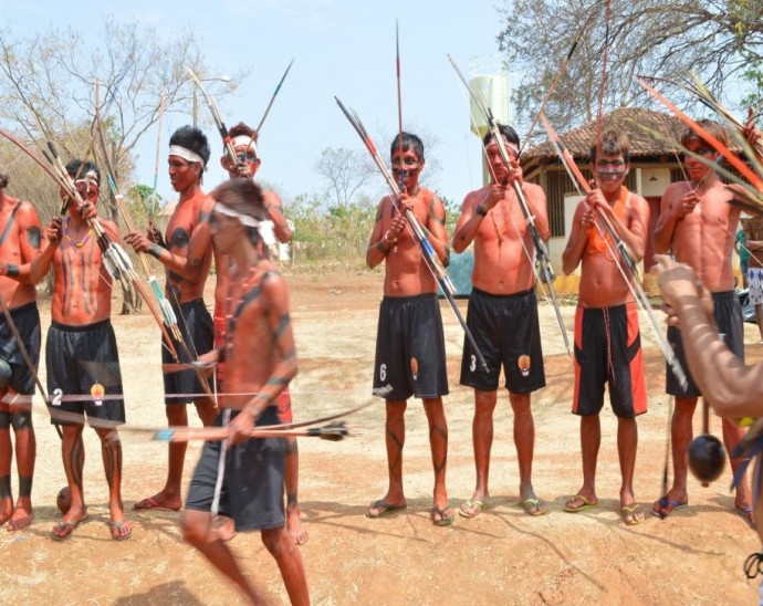 Arco e Flecha indigena