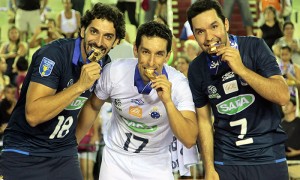 A equipe mineira de vôlei do Sada Cruzeiro conquista Copa do Brasil