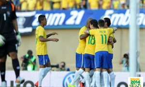 Seleção Brasileira vence de goleada o Panamá por 4 x 0 no amistoso em Goiânia.