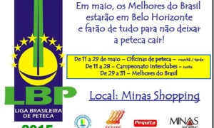 Clínicas de Peteca para escolas estão com inscrições abertas!