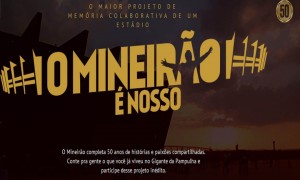 Projeto 50 anos do Mineirão:  Compartilhe o que você já viu e viveu no Gigante da Pampulha!