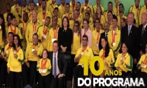 Medalhistas do Pan e Parapan foram recebidos por Dilma Rousseff