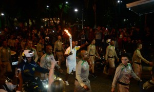 Chama olímpica passa por Juiz de Fora, a última cidade celebração em Minas Gerais