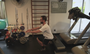 Treinamento: agachamento unilateral
