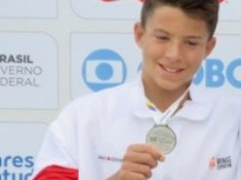Jovem nadador Victor Baganha revela benefícios do esporte em sua vida: “Tive mais disciplina”