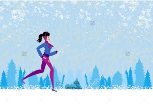 stock-vector-slim-girl-running-in-winter-166248548