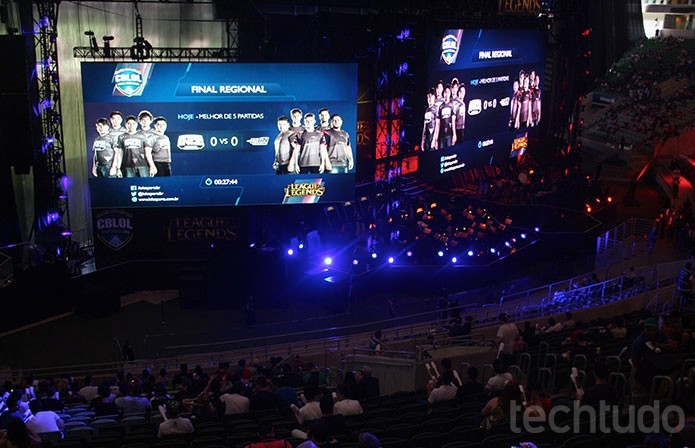 Final do CBLoL no Allianz Parque (Foto: Felipe Vinha / TechTudo)