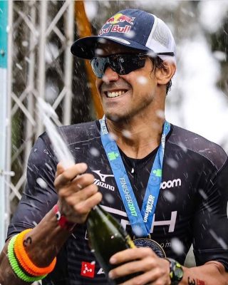Igor Amorelli, campeão do Iroman 70.3 Miami (Foto: Divulgação fanpage Igor Amorelli)