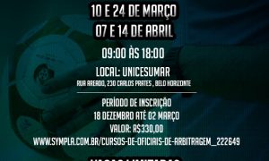 Curso de Oficiais de Arbitragem