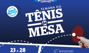 Boulevard Shopping BH promove até domingo a Semana do Tênis de Mesa