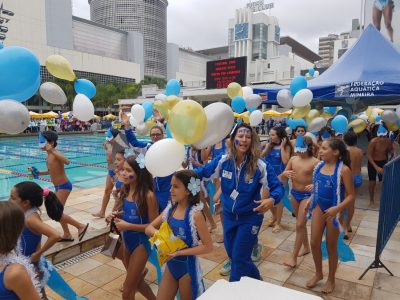 Clarisse, atualmente, trabalhou com crianças de até 12 anos durante o ano de 2017. (Foto: Orlando Bento/Minas Tênis Clube)
