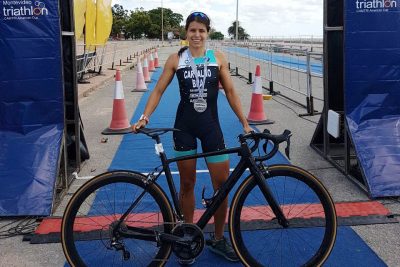 Clara Carvalho ficou com o 5º lugar geral da prova e o segundo da categoria Sub-23. (Foto: Clara Carvalho/Arquivo pessoal)