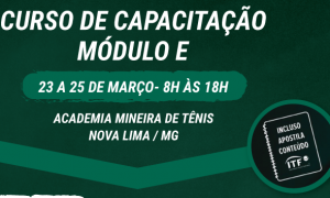 CURSO DE CAPACITAÇÃO – MÓDULO E (NOVA LIMA – MG)