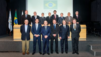 COB conheceu hoje os novos integrantes da sua diretoria. (Foto: Reprodução/COB)
