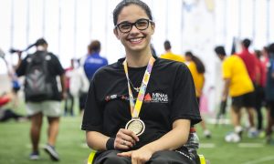 Atleta mineira do tênis de mesa paralímpico participa de treinamentos no Centro Paralímpico Brasileiro, em São Paulo