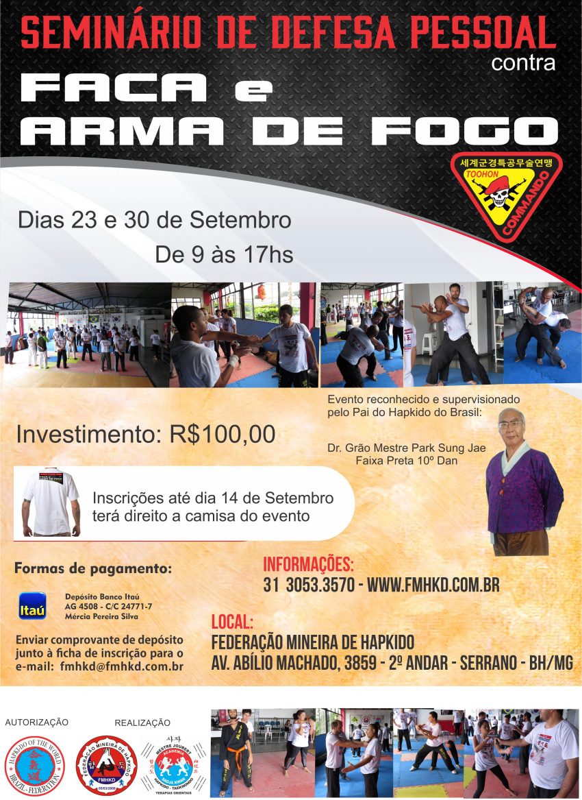 Foto: Divulgação/Federação Mineira de Hapkido
