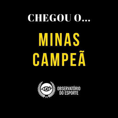 MINAS CAMPEÃ