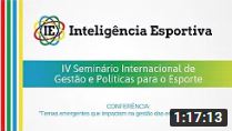 IV SIGPE | Conferência: Temas emergentes que impactam na gestão das entidades esportivas
