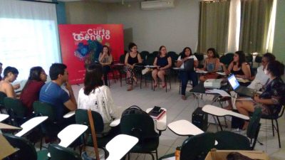 Roda de conversa em evento Curta o Gênero - 2018. Foto: Curta o Gênero
