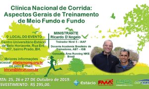 Clínica Nacional de Corrida: Aspectos Gerais de Treinamento de Meio Fundo e Fundo