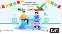 Mova Minas Recreativo – Quarta Semana – Faixa etária de 11 a 14 anos
