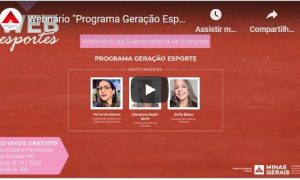 Webnário “Programa Geração Esporte”