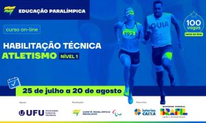 CPB oferece 100 vagas para curso online e gratuito de habilitação técnica em atletismo
